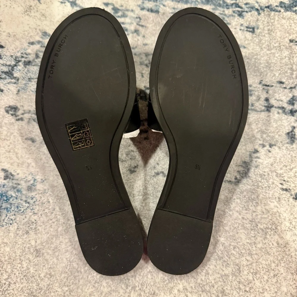 Tory Burch Everly Slide | Size 5.5 | Like New - Picture 2 of 4